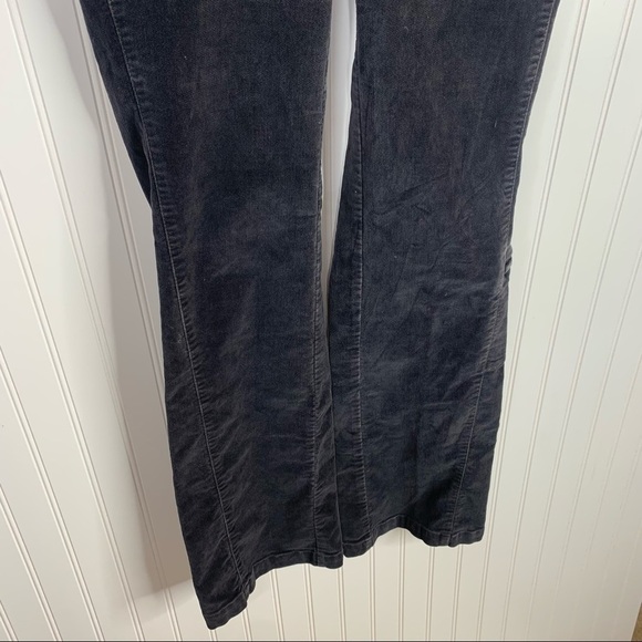 Athleta Textured Flare Pants Size 8 Tall goth cargo y2k grunge vintage gothic - Picture 6 of 10